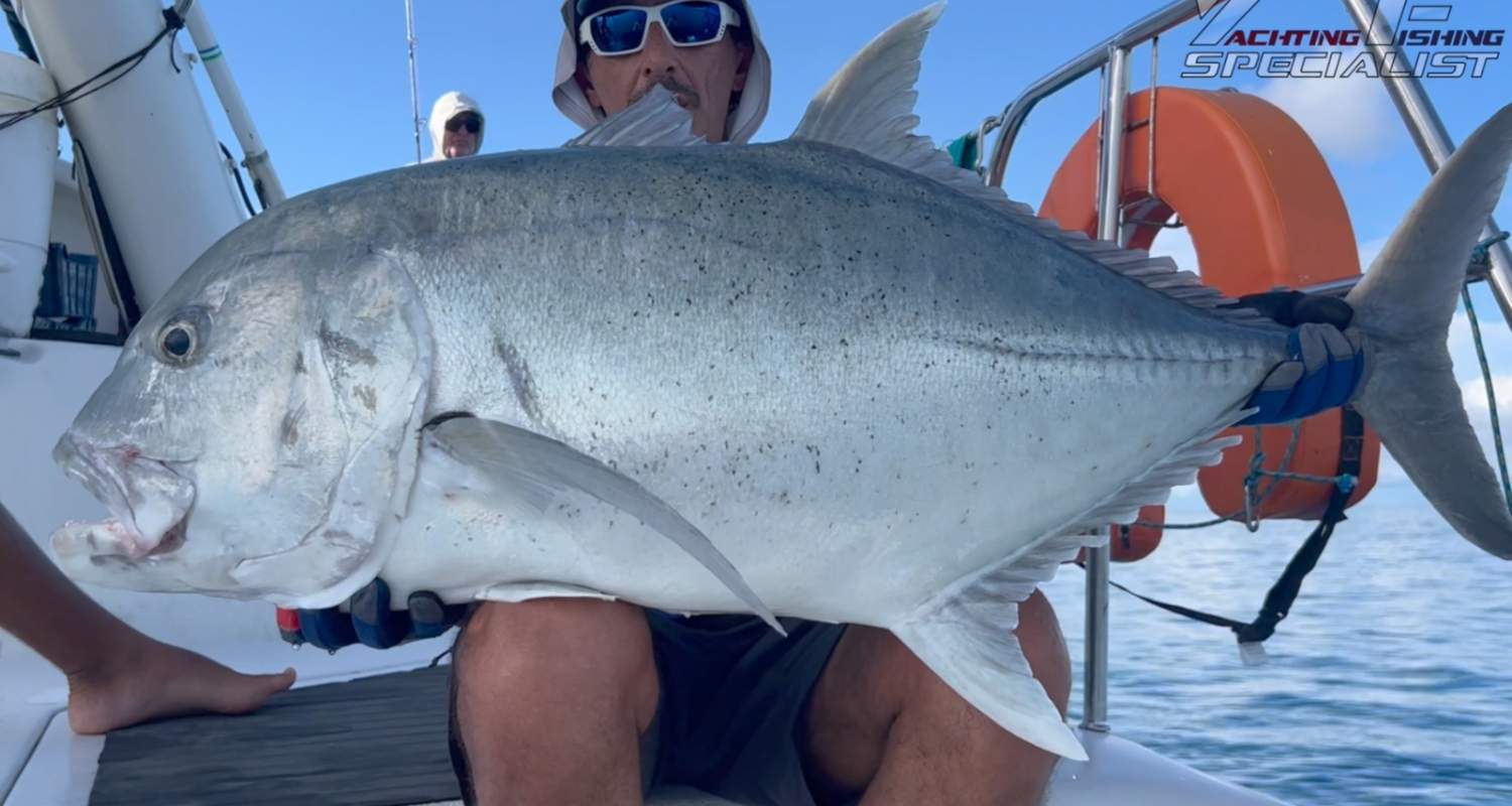 Giant Trevally fight Farquhar