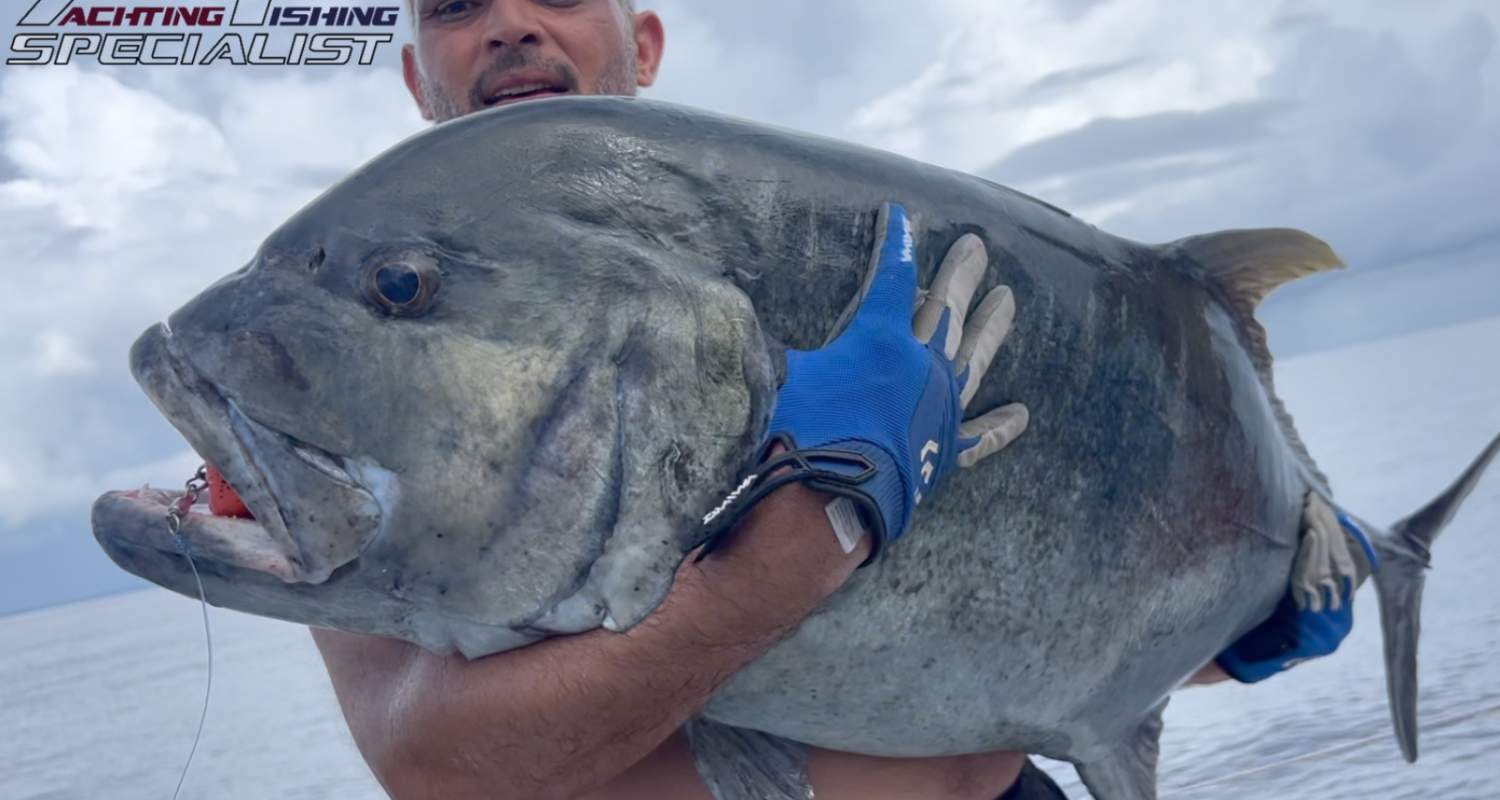 GT fishing Seychelles