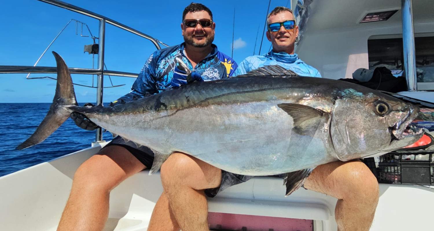 Seychelles catamaran fishing YFS